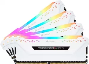 Комплект памяти Corsair Vengeance RGB PRO CMW32GX4M4C3000C15W DDR4 PC4-24000 4x8Gb фото