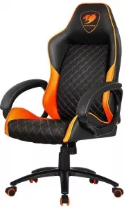 Игровое кресло Cougar Fusion (черный/оранжевый) фото