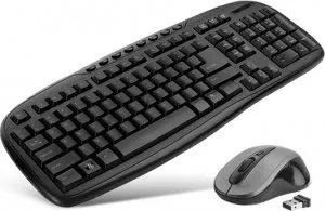 Проводной набор клавиатура + мышь Crown CMK-307 фото