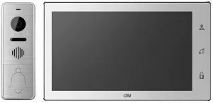 Комплект видеодомофона CTV DP4706AHD (белый) фото
