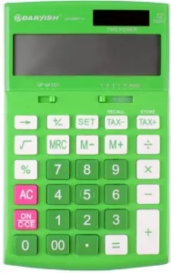 Бухгалтерский калькулятор Darvish DV-2666T-12N (зеленый) фото