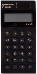 Калькулятор Darvish DV-300-8BK фото