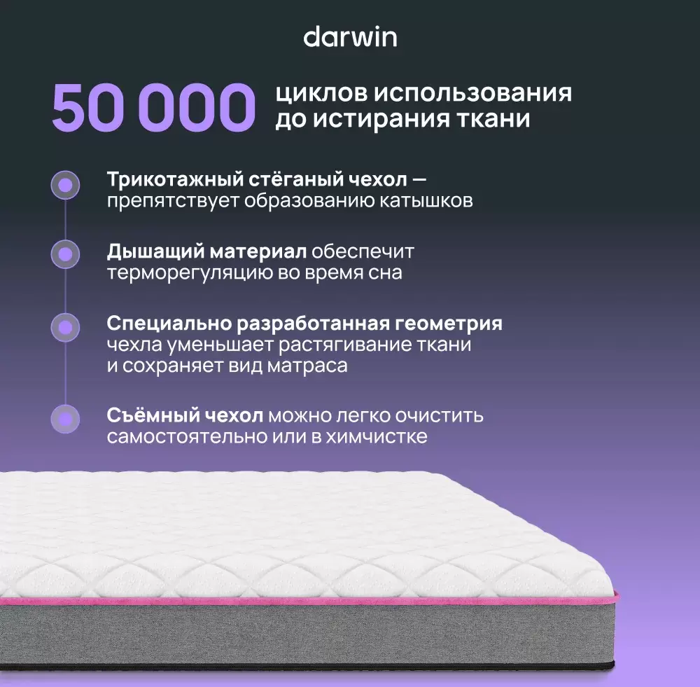 Матрас Darwin Base 160x190 фото