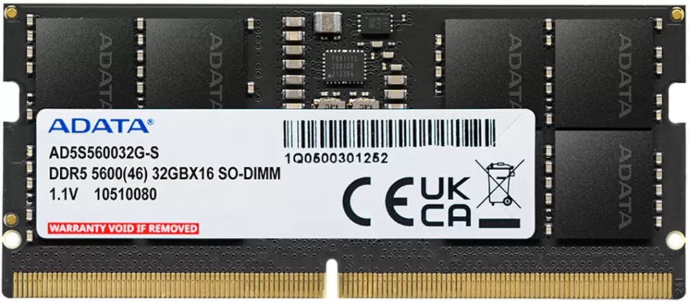 A-Data 16GB DDR5 SODIMM PC5-44800 AD5S560016G-B