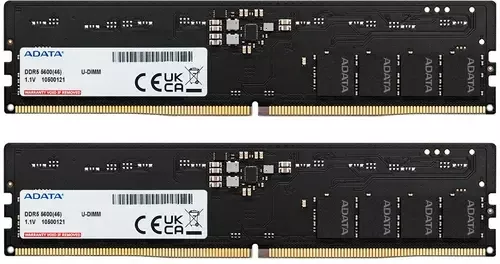 A-Data 2x8ГБ DDR5 4800 МГц AD5U48008G-DT