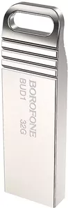 USB Flash Borofone BUD1 32GB (серебристый) фото