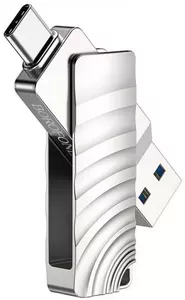 USB Flash Borofone BUD3 128GB (серебристый) фото