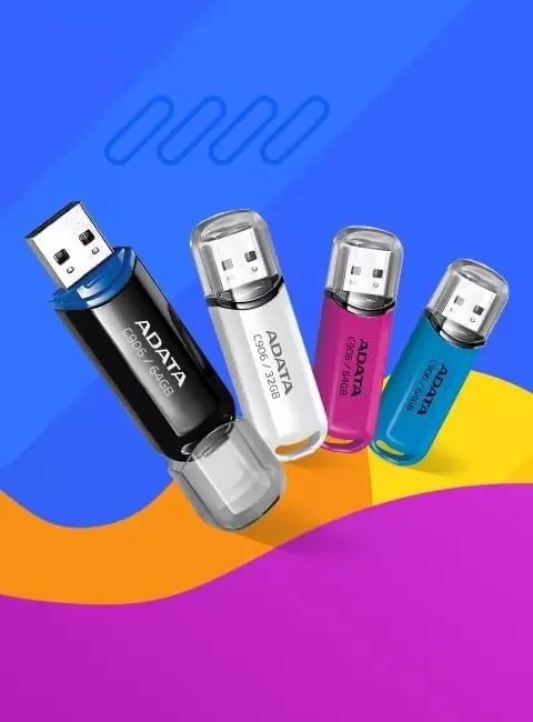 USB Flash A-Data C906 32GB (розовый) фото