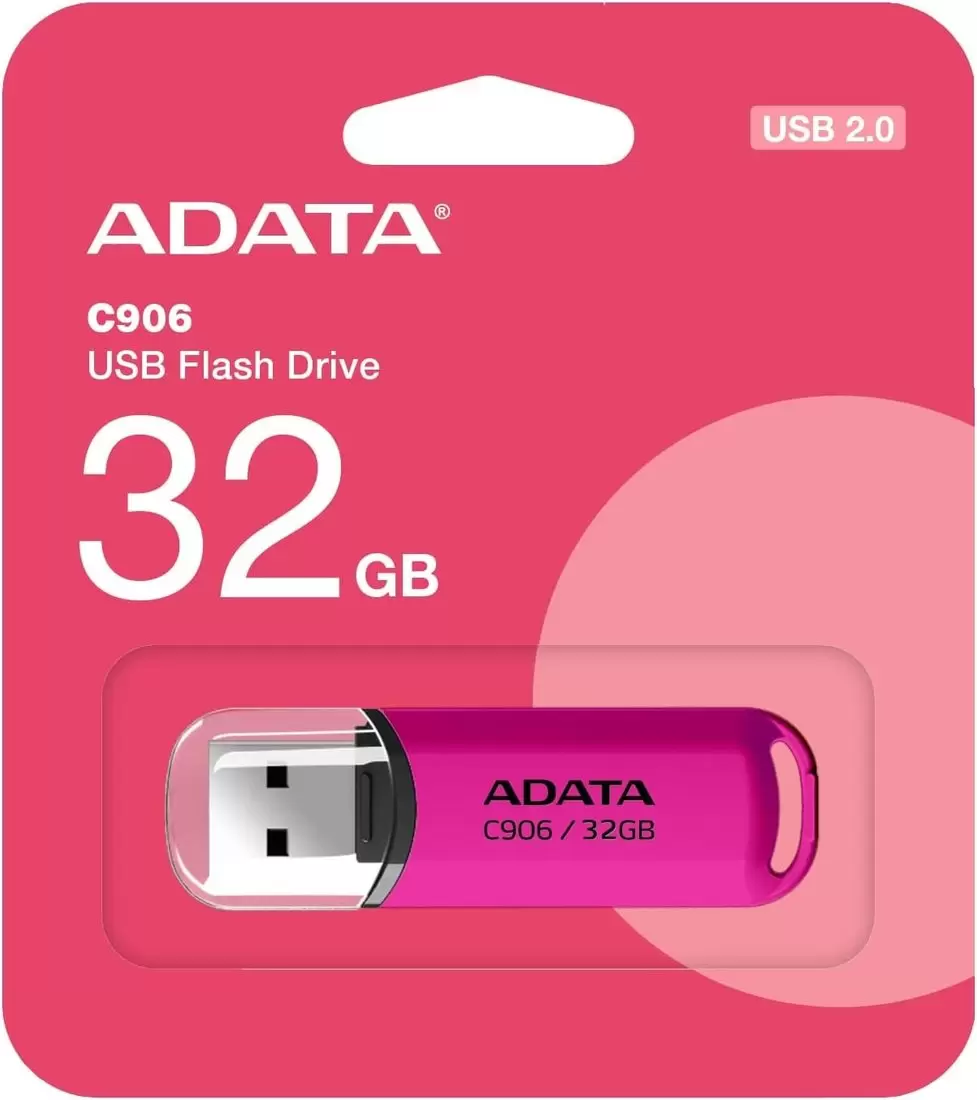 USB Flash A-Data C906 32GB (розовый) фото