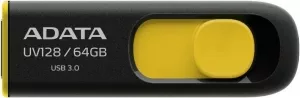 USB-флэш накопитель A-Data DashDrive UV128 64GB (AUV128-64G-RBY) фото