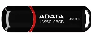 USB-флэш накопитель A-Data DashDrive UV150 8GB (AUV150-8G-RBK) фото