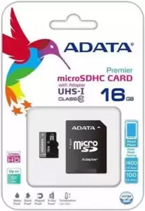 Карта памяти A-Data Premier 16GB AUSDH16GUICL10-PA1 фото