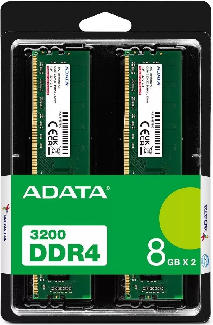 Оперативная память A-Data Premier 2x8ГБ DDR4 3200 МГц AD4U32008G22-DTGN фото