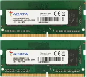 A-Data Premier 2x8ГБ DDR4 SODIMM 3200 МГц AD4S32008G22-DTGN