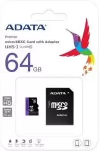 Карта памяти A-Data Premier 64GB AUSDX64GUICL10-PA1 фото