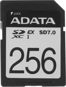 Карта памяти A-Data Premier Extreme SDXC SD 7.0 256GB ASD256GEX3L1-C фото