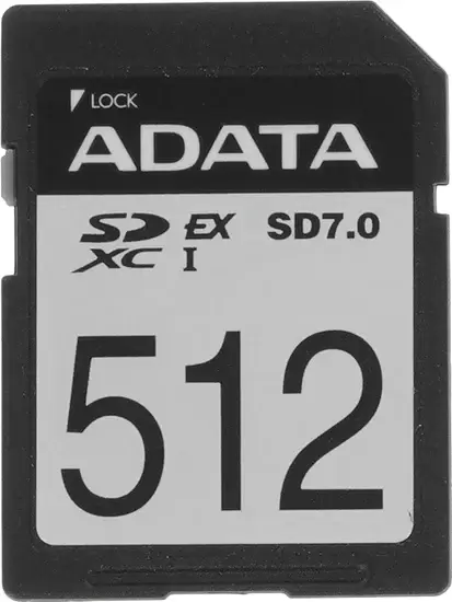 A-Data Premier Extreme SDXC SD 7.0 512GB ASD512GEX3L1-C