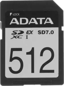 Карта памяти A-Data Premier Extreme SDXC SD 7.0 512GB ASD512GEX3L1-C фото
