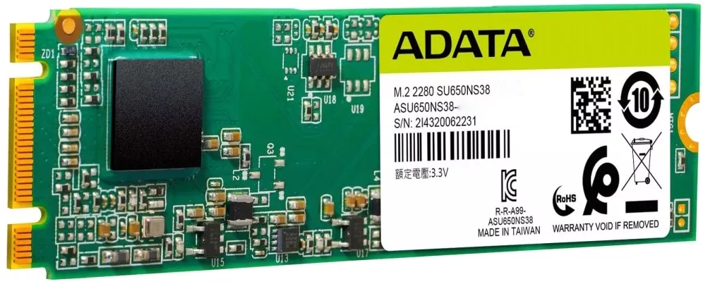 Жесткий диск SSD A-Data Ultimate SU650 (ASU650NS38-120GT-C) 120Gb фото 2