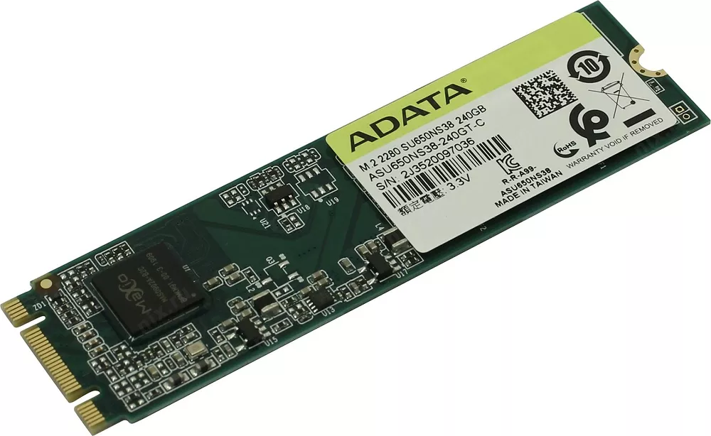 Жесткий диск SSD A-Data Ultimate SU650 (ASU650NS38-240GT-C) 240Gb фото 2