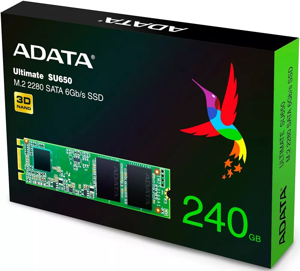 Жесткий диск SSD A-Data Ultimate SU650 (ASU650NS38-240GT-C) 240Gb фото 4