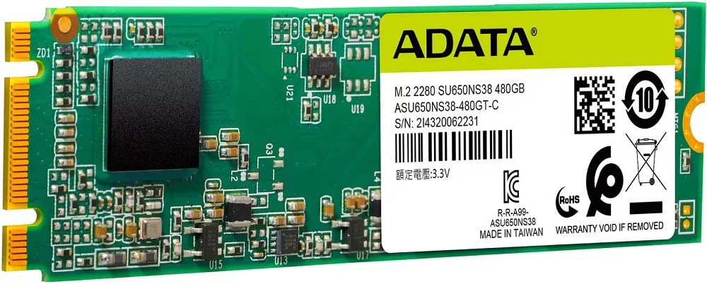 Жесткий диск SSD A-Data Ultimate SU650 (ASU650NS38-480GT-C) 480Gb фото 3