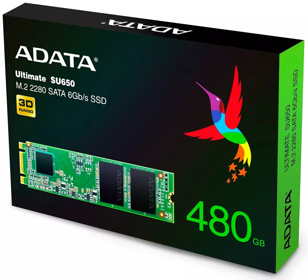Жесткий диск SSD A-Data Ultimate SU650 (ASU650NS38-480GT-C) 480Gb фото 5