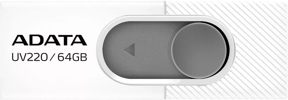 USB-флэш накопитель A-Data UV220 64GB (белый/серый) фото