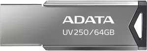 USB-флэш накопитель A-Data UV250 64GB (серебристый) фото
