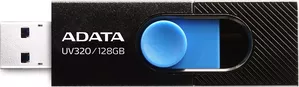 USB Flash A-Data UV320 128GB (черный/голубой) фото