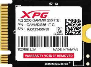 SSD A-Data XPG Gammix S55 1TB SGAMMIXS55-1T-C фото