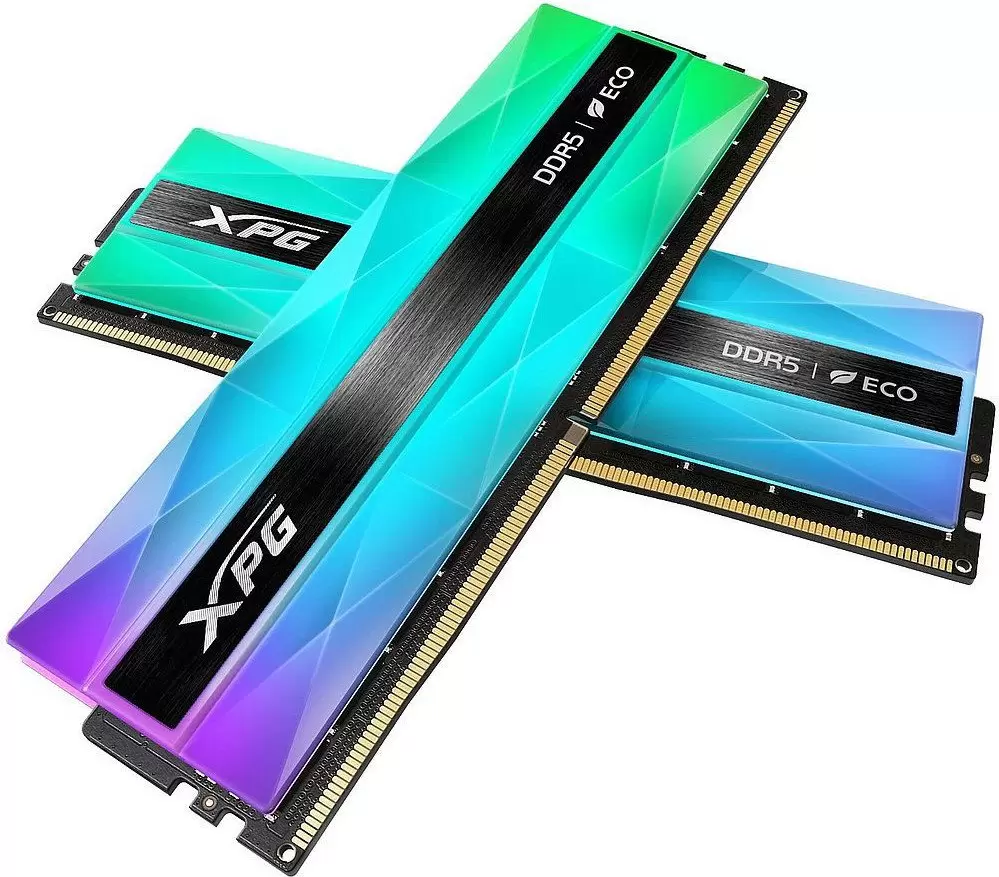 A-Data XPG Lancer Neon RGB 2x16ГБ DDR5 6800 МГц AX5U6800C3416G-DCLANRSG