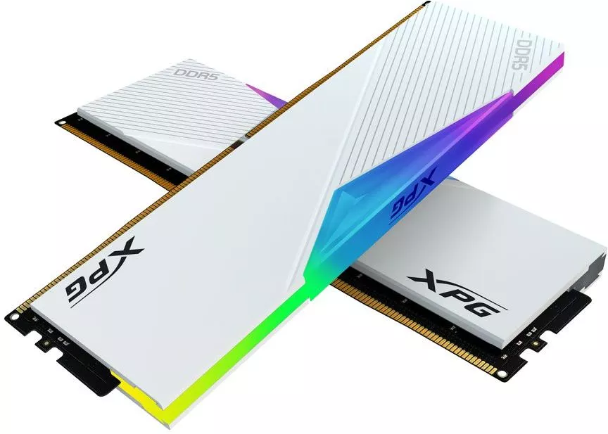 Оперативная память A-Data XPG Lancer RGB 2x16ГБ DDR5 6800 МГц AX5U6800C3416G-DCLARWH