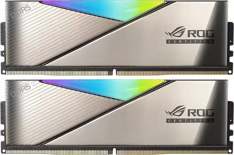 A-Data XPG Lancer RGB ROG 2x16ГБ DDR5 6600 МГц AX5U6600C3216G-DCLARROG