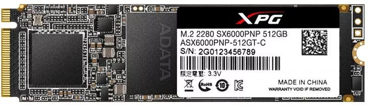 A-Data XPG SX6000 Pro ASX6000PNP-512GT-C