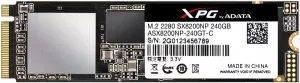 Жесткий диск SSD A-Data XPG SX8200 (ASX8200NP-240GT-C) 240Gb фото