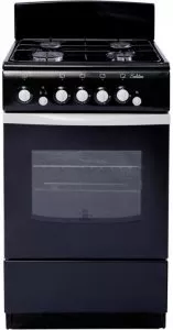 Газовая плита De Luxe 5040.36Г (Щ) черная фото