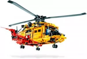 Конструктор Decool 3357 Вертолет 2 в 1 фото