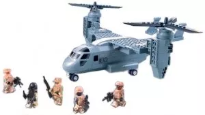 Конструктор Decool Modern War 2113 Боинг V-22 фото