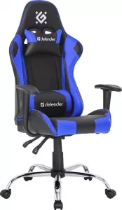 Кресло Defender Gamer (черный/синий) фото