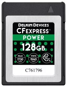 Карта памяти Delkin Devices CFexpress Power 128GB (DCFX1-128) фото