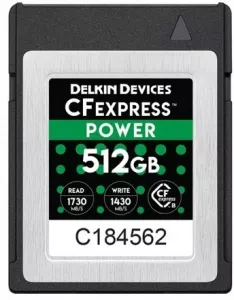 Карта памяти Delkin Devices CFexpress Power 512GB (DCFX1-512) фото