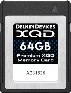 Карта памяти Delkin Devices Premium XQD 64GB фото