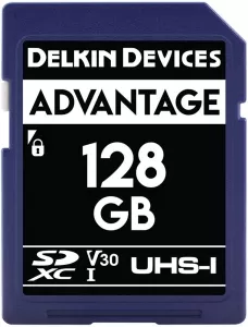 Карта памяти Delkin Devices SDXC Advantage UHS-I 128GB фото