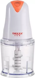 Измельчитель Delta Lux DL-7418 Белый/терракотовый фото