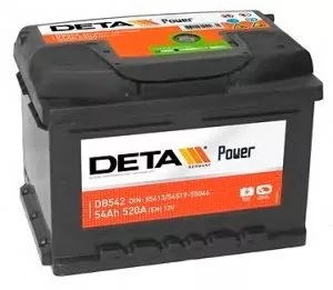 Аккумулятор Deta Power DB542 (54Ah) фото