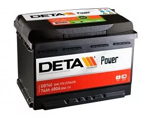 Аккумулятор Deta Power DB740 (74Ah) фото