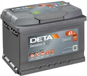 Аккумулятор Deta Senator3 DA612 (61Ah) фото