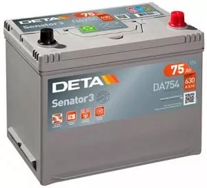 Аккумулятор Deta Senator3 DA754 (75Ah) фото