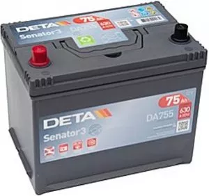 Аккумулятор Deta Senator3 DA755 (75Ah) фото